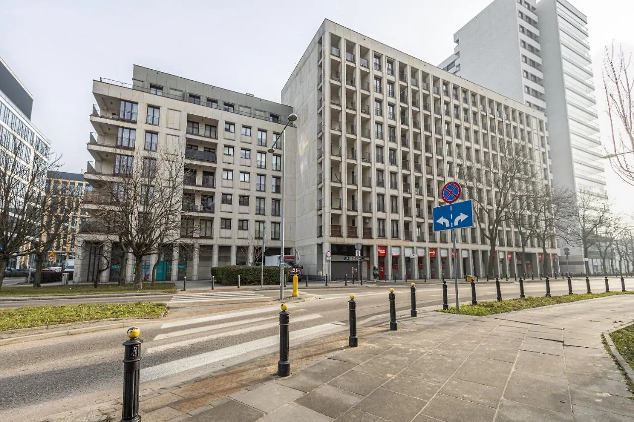Apartament Spacious Studio Ac View Pokorna 2 Parking Warszawa